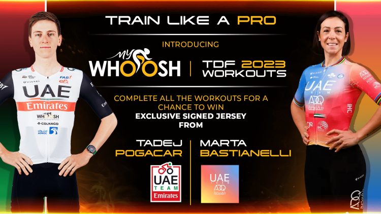 Train Like a Pro: TDF Workouts in MyWhoosh 2023